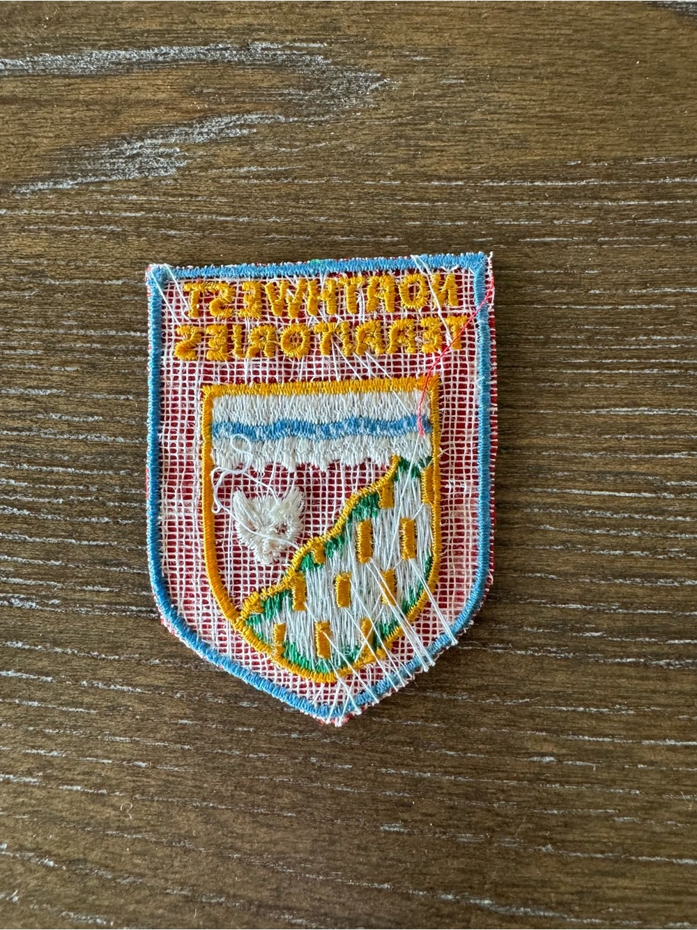 Vintage 70’s Northwest Territories Embroidered Patch - Picture 2 of 2